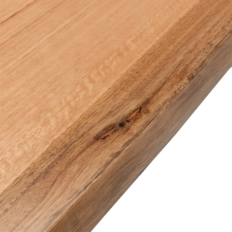 Valhalla 165cm Timber Bench Seat - Messmate/Black