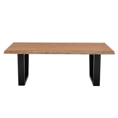 Valhalla Timber Coffee Table - Messmate/Black