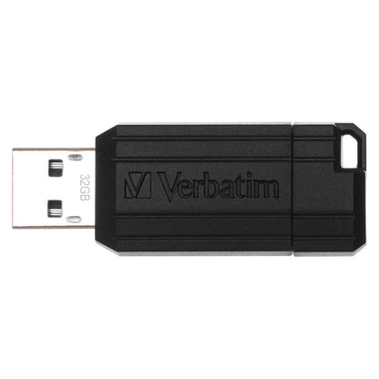 Verbatim 32GB Store 'n' 'Go' Pinstripe USB Drive - Black