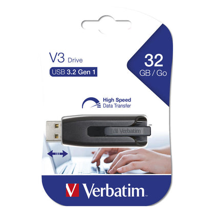 Verbatim 32GB Store 'n' 'Go' 3.0 USB Drive - Black