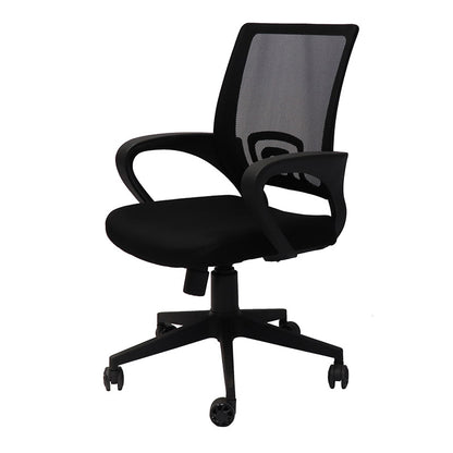 Rapidline Vesta Mesh Gas Lift Office Chair - Black