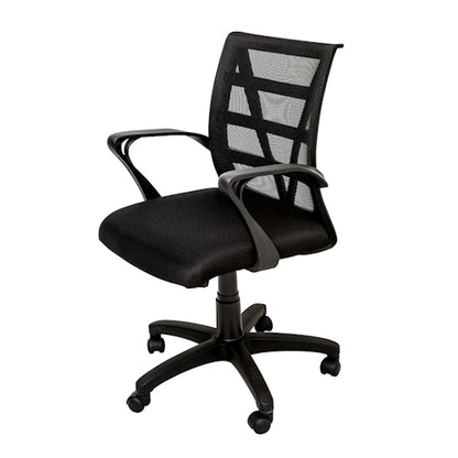 Vienna Gas Lift Office Chair - Black