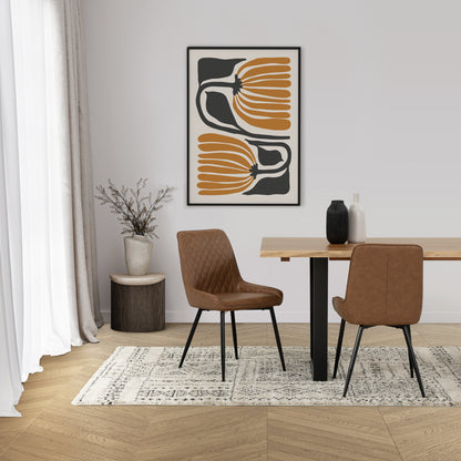 Viktor Dining Chair - Tan