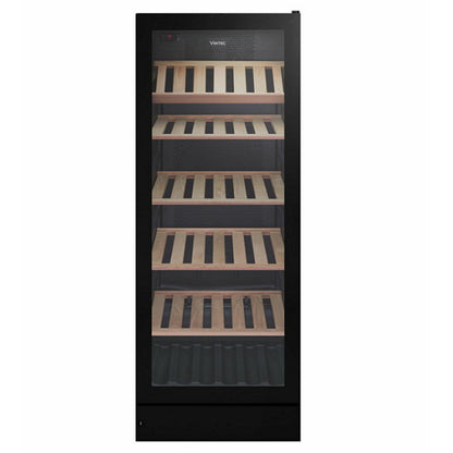 Vintec 148 Bottle Wine & Storage Cabinet - Black