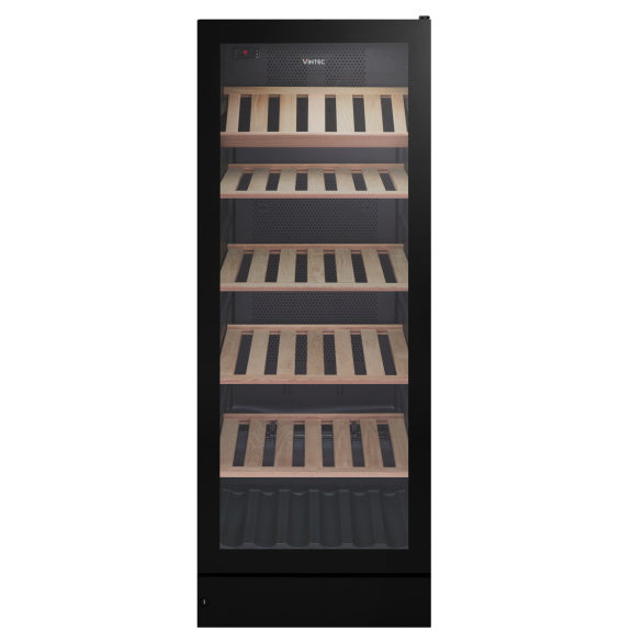 Vintec 148 Bottle Wine & Storage Cabinet - Black