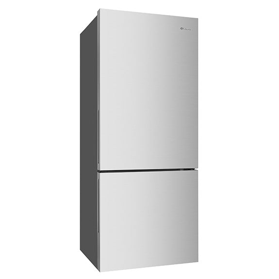 Westinghouse 425L Bottom Mount Fridge Freezer - Arctic Silver