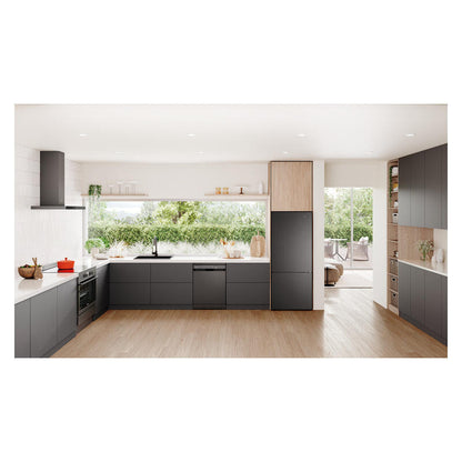 Westinghouse 425L Bottom Mount Fridge Freezer - Charcoal Black