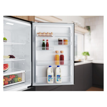 Westinghouse 425L Bottom Mount Fridge Freezer - Charcoal Black