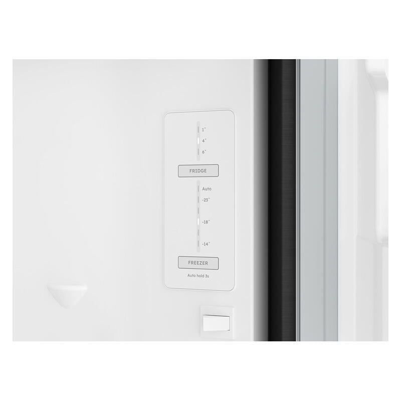 Westinghouse 425L Bottom Mount Fridge Freezer - Charcoal Black