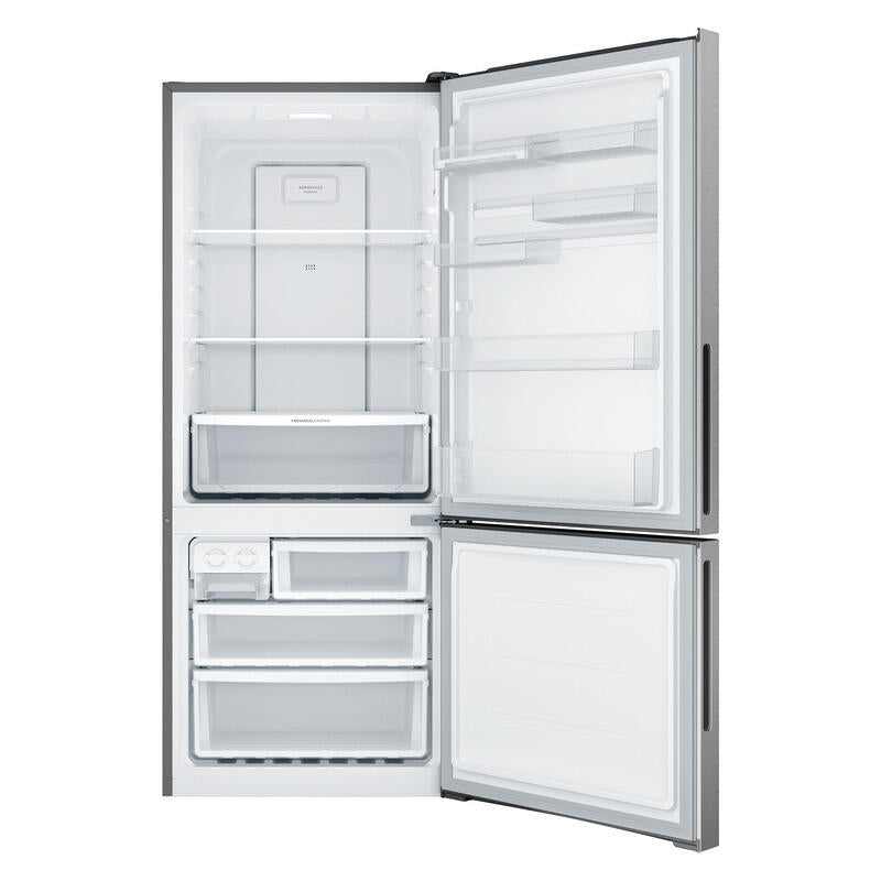 Westinghouse 425L Bottom Mount Fridge Freezer - Silver