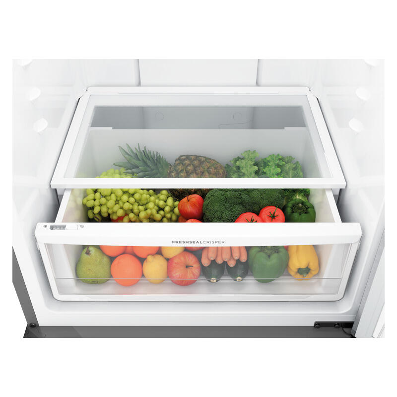 Westinghouse 425L Bottom Mount Fridge Freezer - Silver
