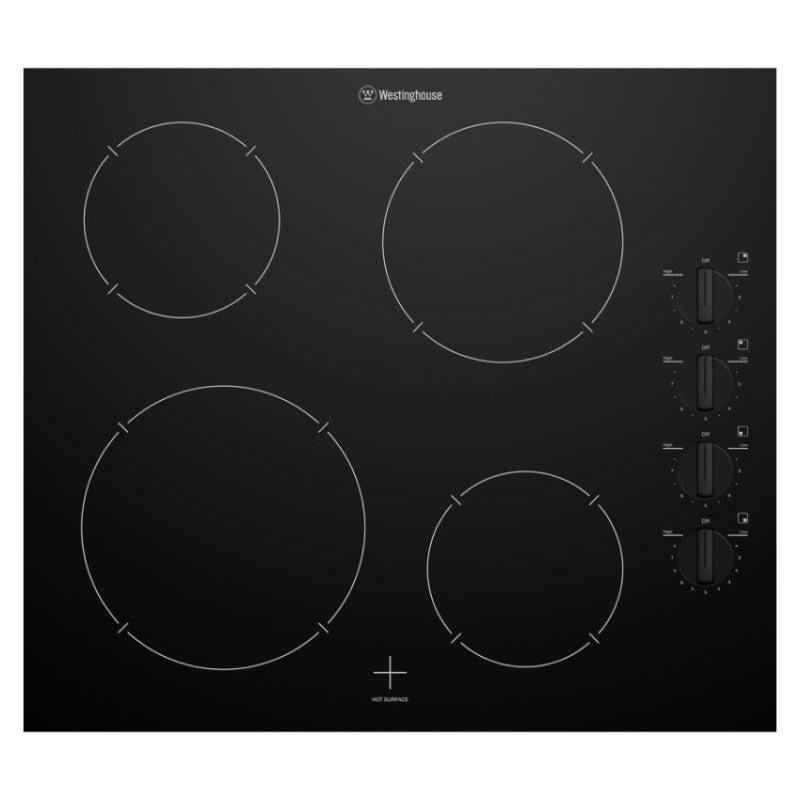 Westinghuse 60cm 4-Zone Ceramic Cooktop - Black (Series 3)