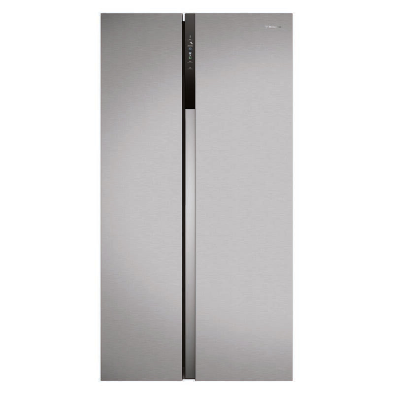 Westinghouse 624L Side-by-Side Fridge Freezer - Silver