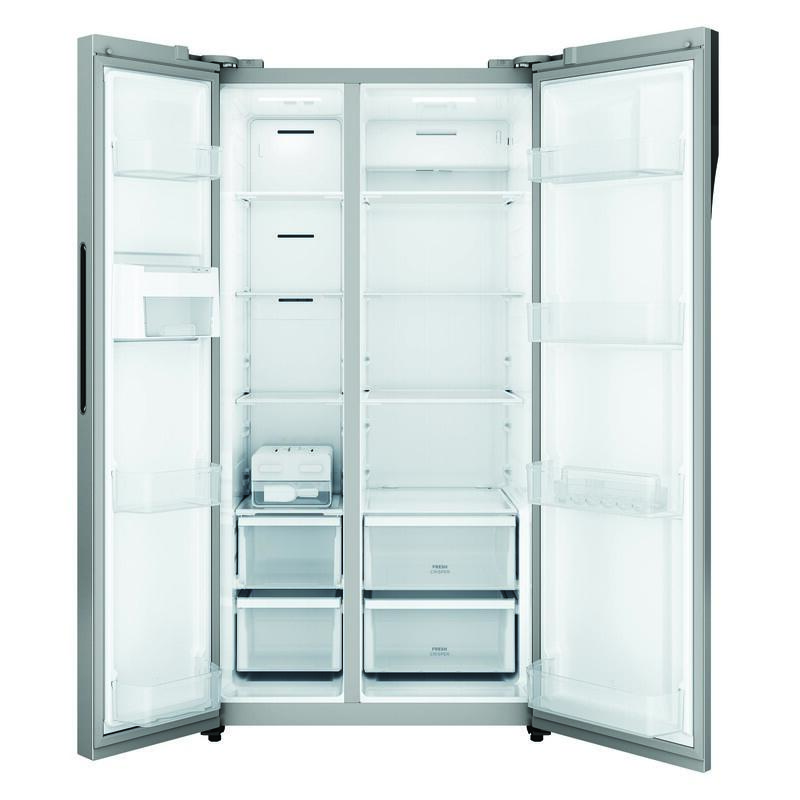 Westinghouse 624L Side-by-Side Fridge Freezer - Silver