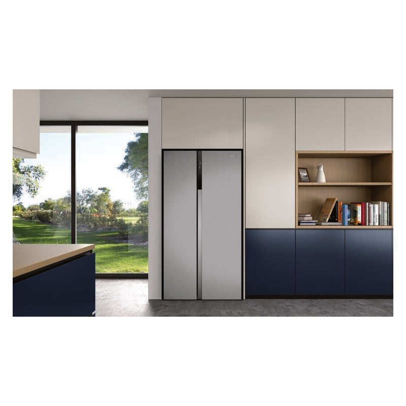 Westinghouse 624L Side-by-Side Fridge Freezer - Silver