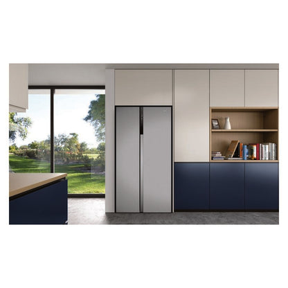 Westinghouse 624L Side-by-Side Fridge Freezer - Silver