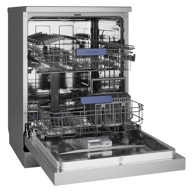 Westinghouse 14 Place Setting Freestanding Dishwasher - Silver