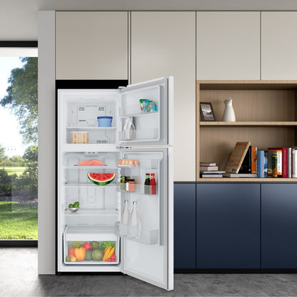 Westinghouse 312L Top Mount Fridge Freezer - White