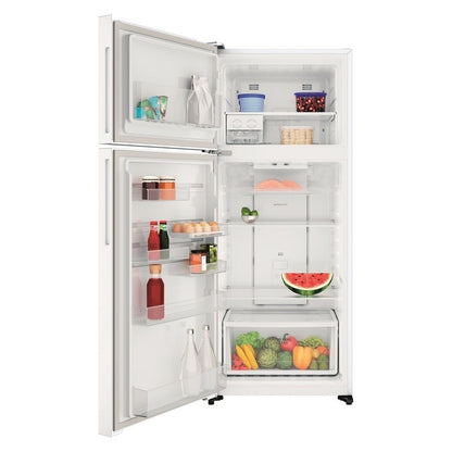 Westinghouse 431L Top Mount Fridge Freezer - White