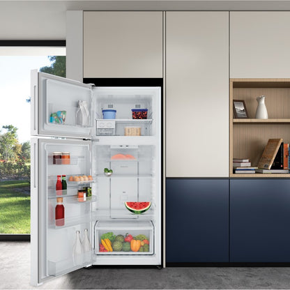 Westinghouse 431L Top Mount Fridge Freezer - White
