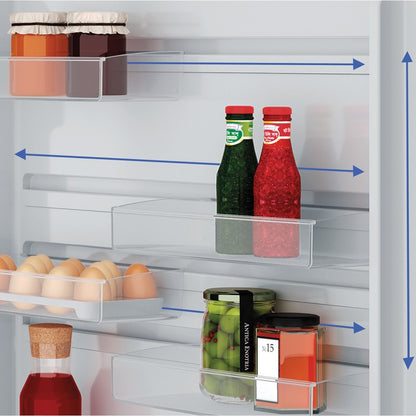 Westinghouse 503L Top Mount Fridge Freezer - White