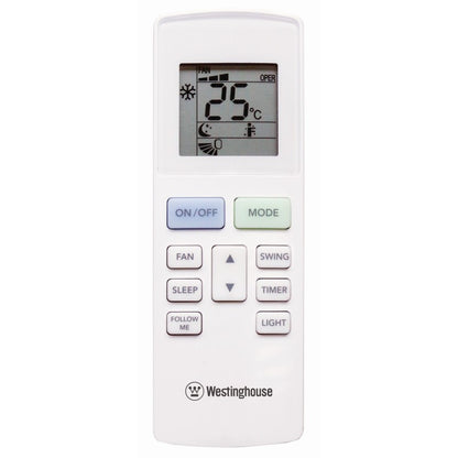 Westinghouse 3.0/3.6kW Window/Wall Reverse Cycle Air Conditioner with LCD Remote