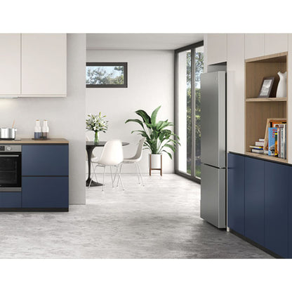 Westinghouse 496L Bottom Mount Fridge Freezer - Stainless Steel
