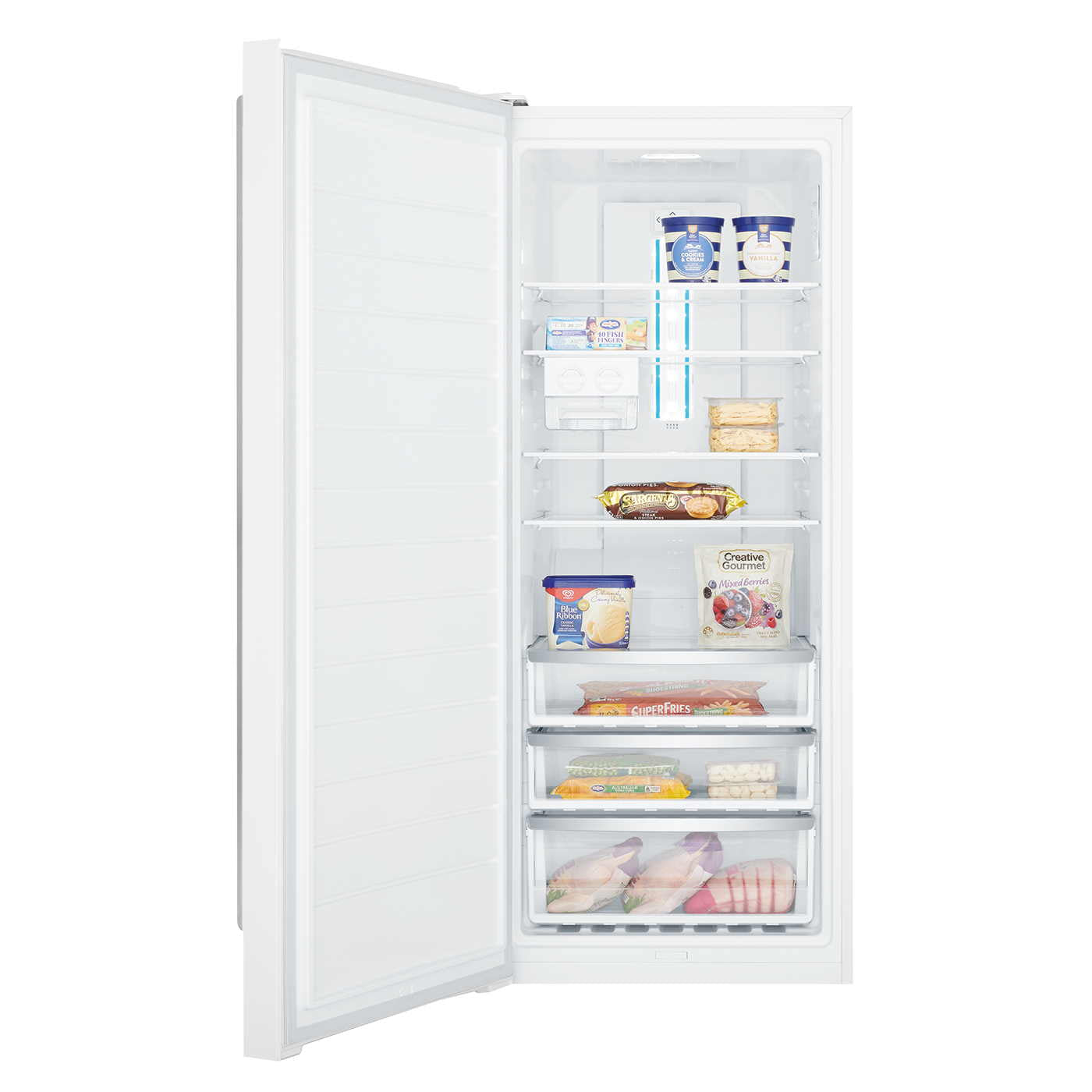 Westinghouse 388L Vertical Freezer - White
