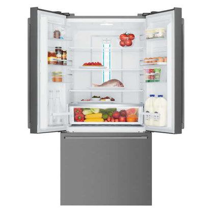 Westinghouse 491L French Door Fridge Freezer - Dark Stainless Steel