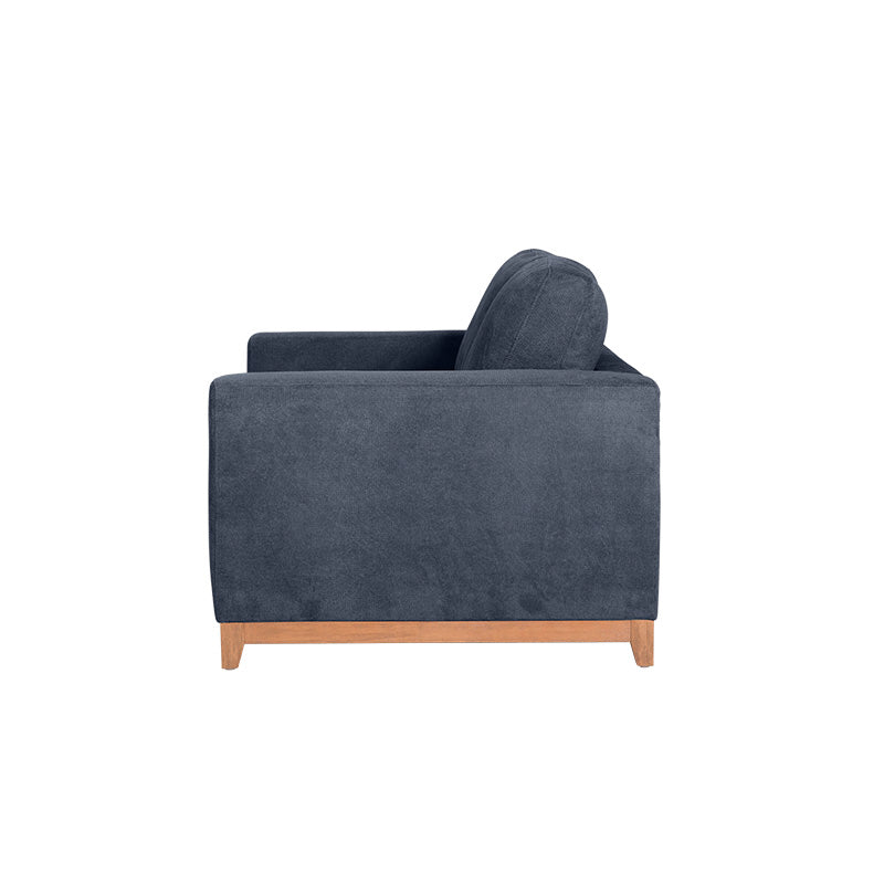 Willow 2 Seater Fabric Sofa - Azure