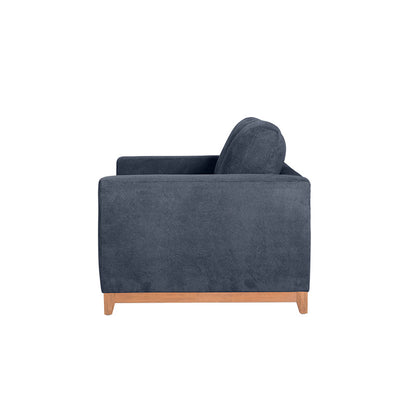 Willow 2 Seater Fabric Sofa - Azure