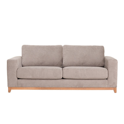Willow 3.5 Seater Fabric Sofa - Light Grey