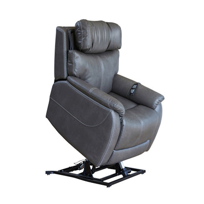 Theorem Winslow Lift & Recline Fabric Petite Armchair - Smoke