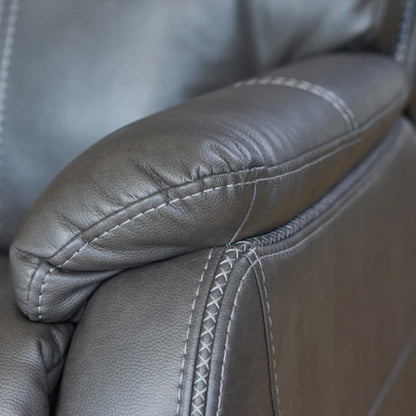 Theorem Winslow Lift & Recline Fabric Petite Armchair - Smoke