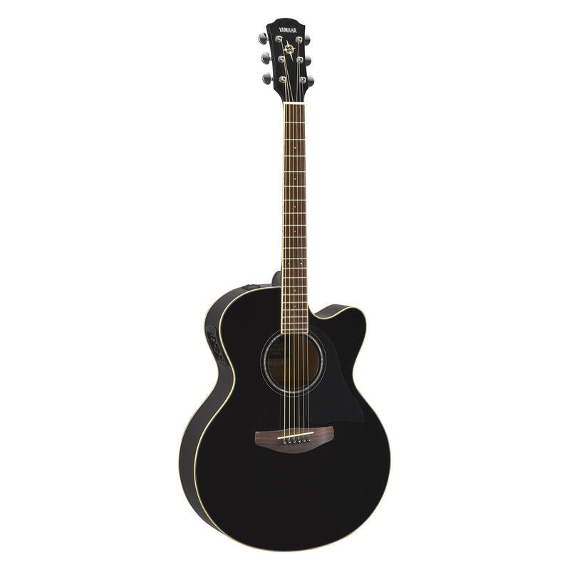 Yamaha Acoustic Electric Guitar - Black Gloss Finish (CPX600B)