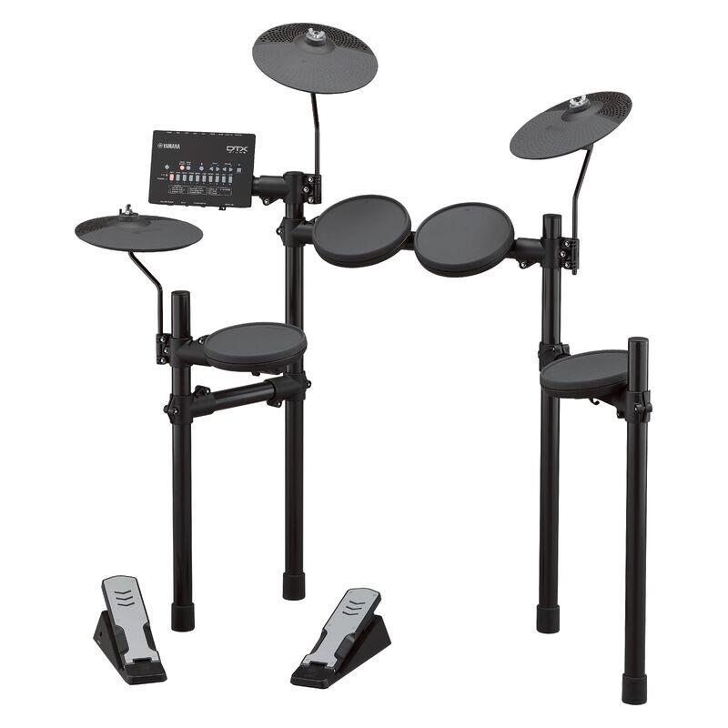 Yamaha Electronic Drum Kit with Built-In Training Functions - Black (DTX402K)
