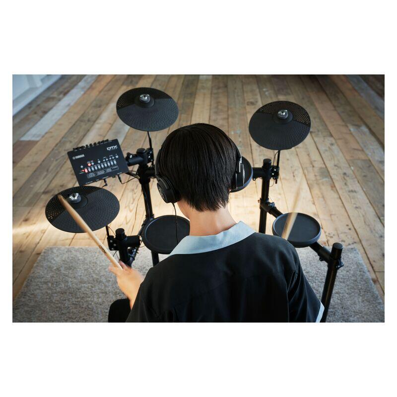 Yamaha Electronic Drum Kit with Built-In Training Functions - Black (DTX402K)