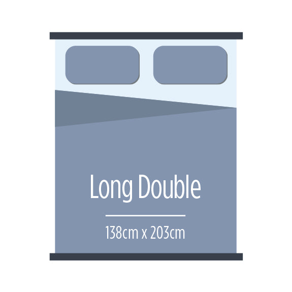 AVANTE Splendor Supreme Long Double Mattress-in-a Box - Medium