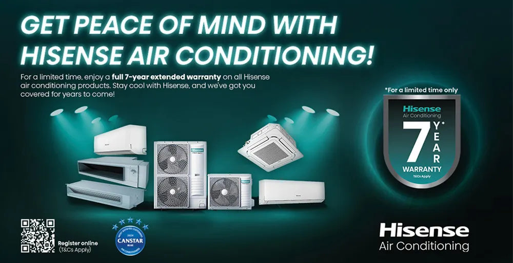 Hisense 7 Year Warranty
